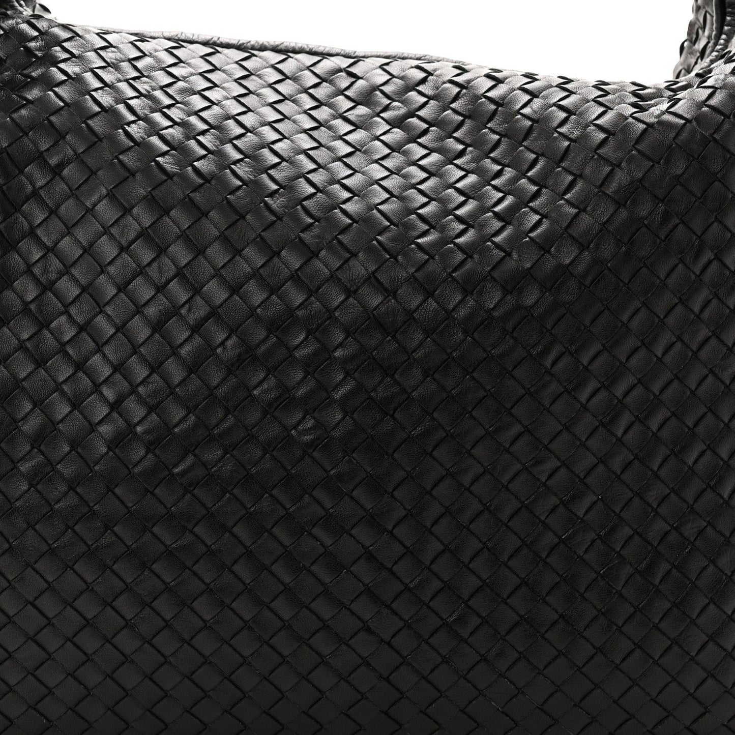 Nappa Intrecciato Maxi Veneta Hobo Black
