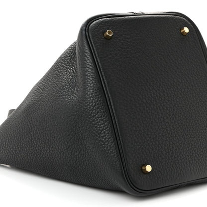 Taurillon Clemence Picotin Lock 22 MM Black