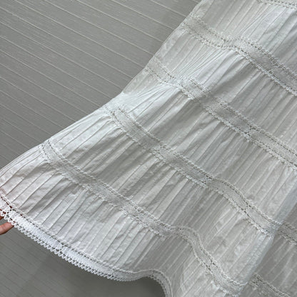 Celine 25 Shirt dress White Cotton
