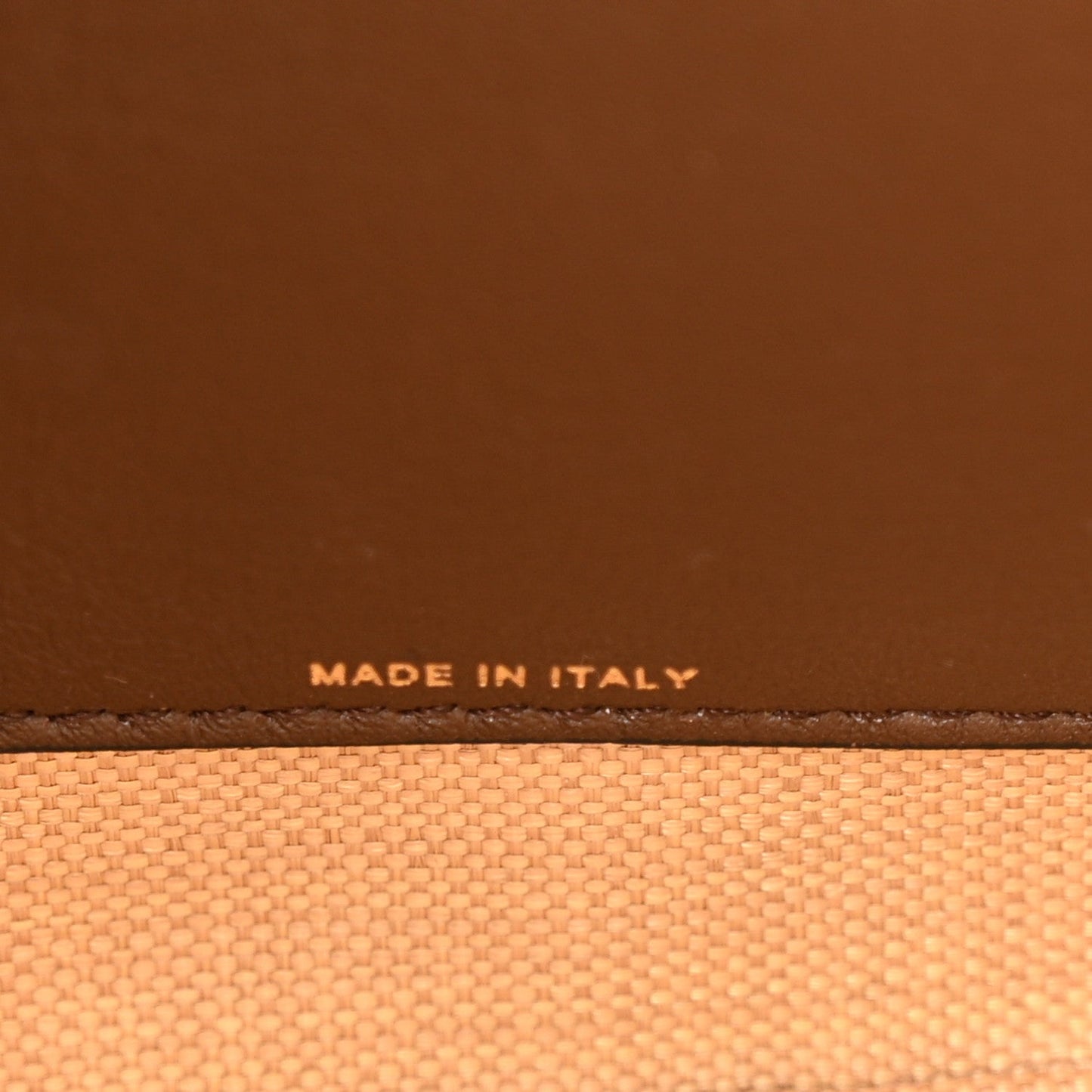 Synthetic Raffia Calfskin Rockstud Small Garden Tote Bag Tobacco Cacao