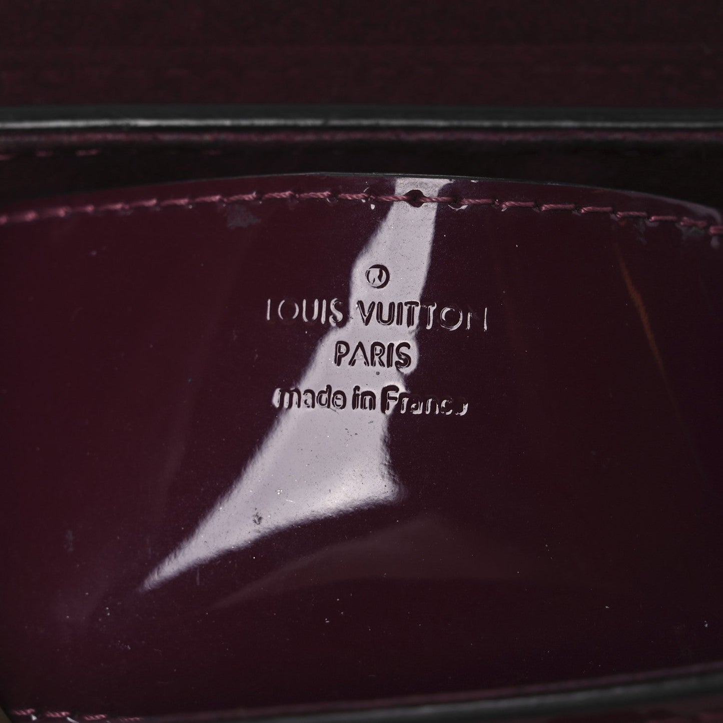Patent Monogram Twist Shoulder Bag PM Magenta