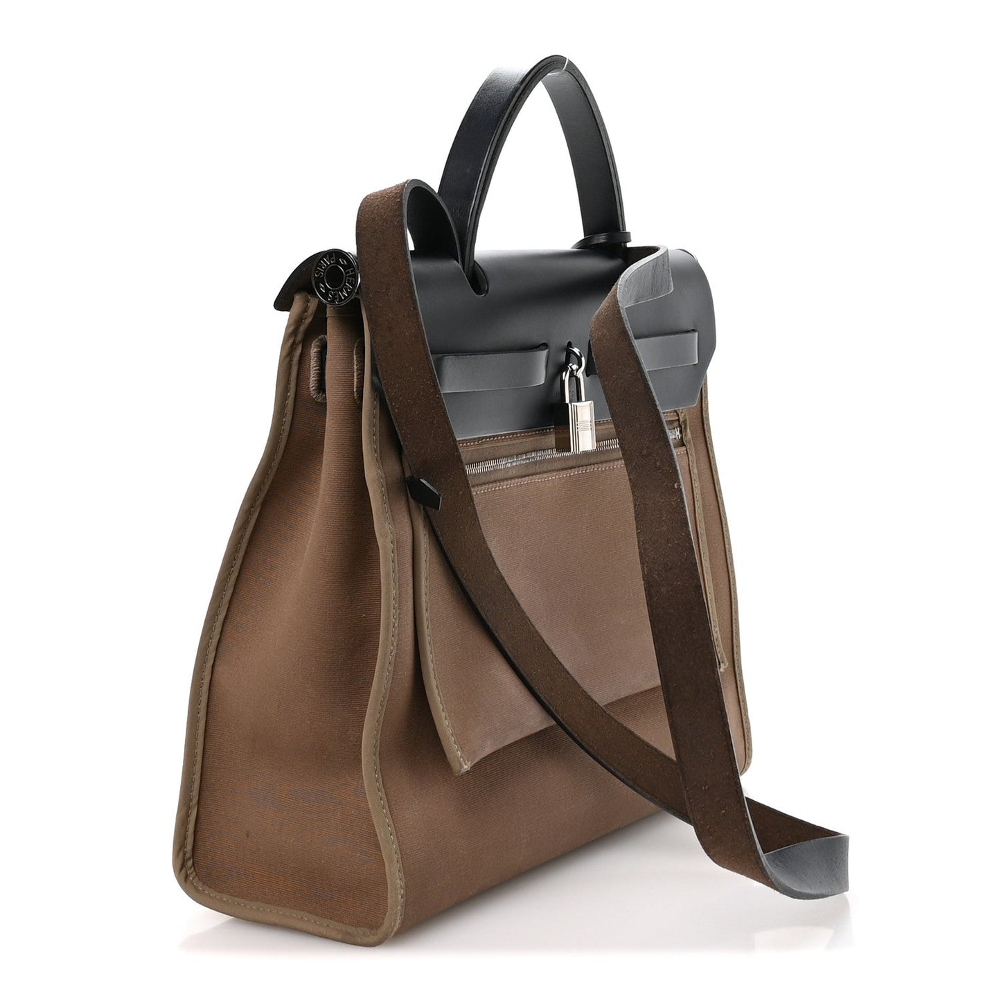 Vache Hunter Toile Officier Herbag Zip PM 31 Etoupe Black