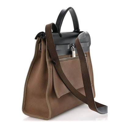 Vache Hunter Toile Officier Herbag Zip PM 31 Etoupe Black
