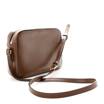 Azalea Calfskin Small Horsebit 1955 Shoulder Bag Brown Sugar