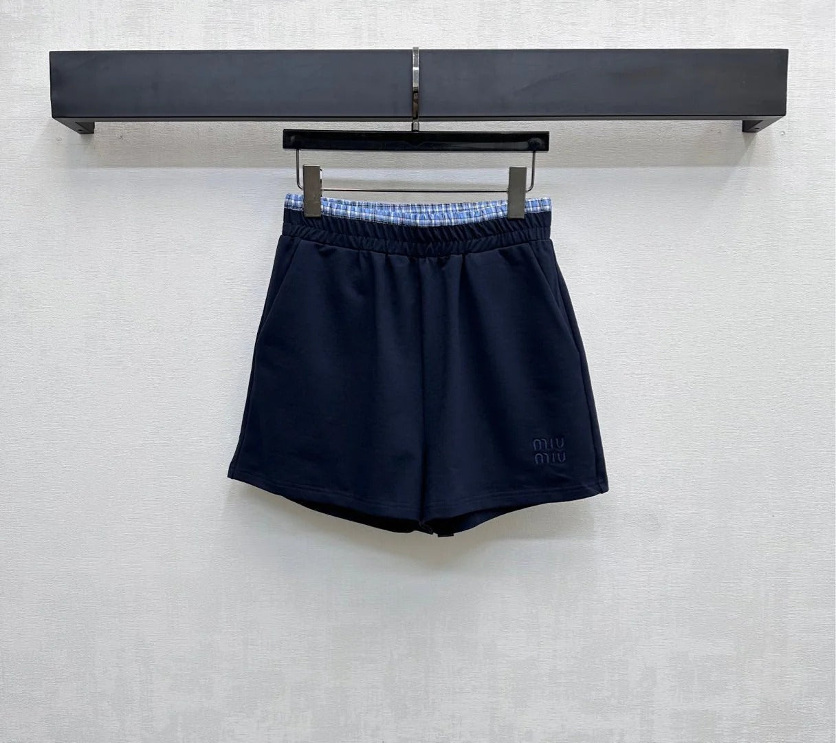 MIU 25S PLAID SET IN COTTON 264589