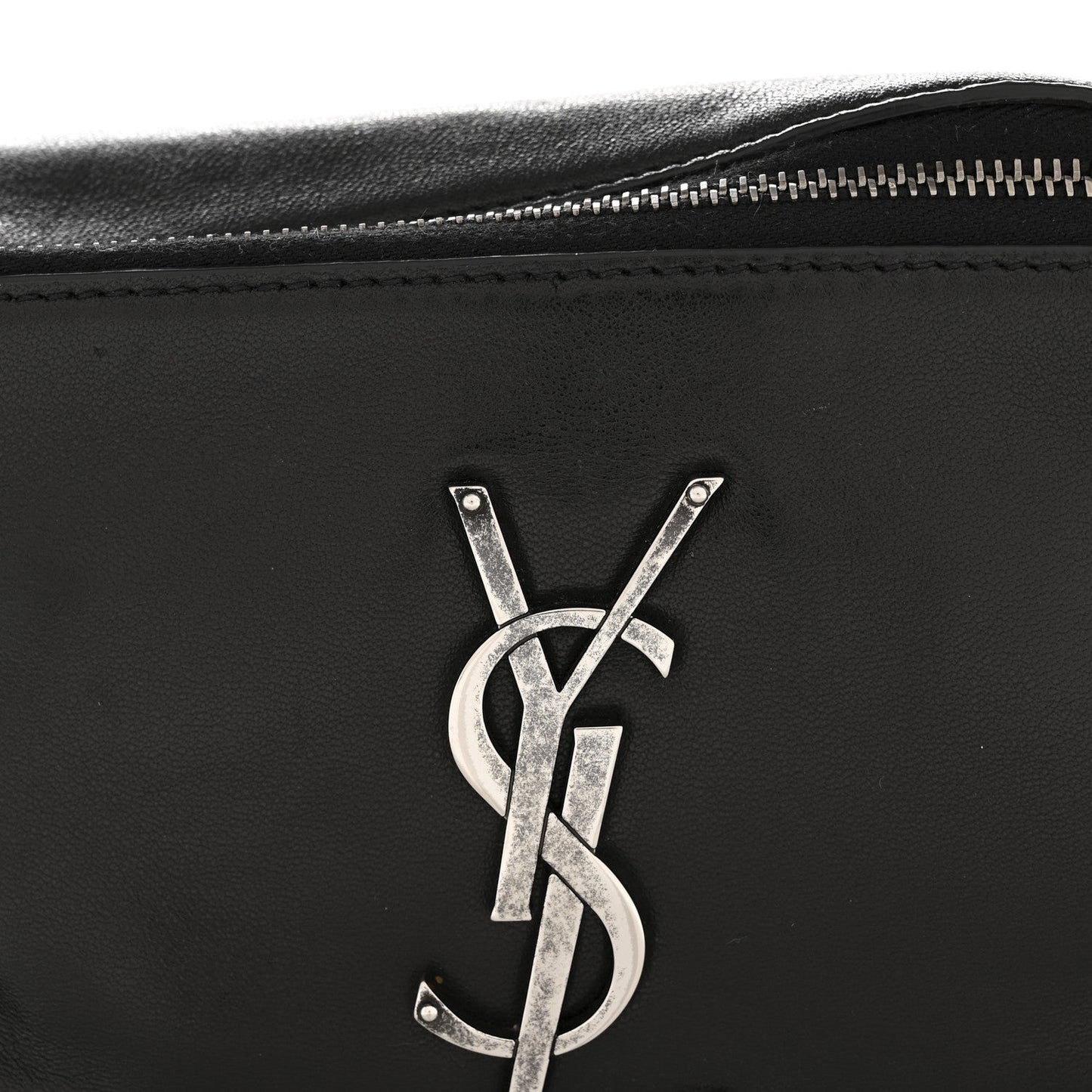 Calfskin Monogram Belt Bag Black