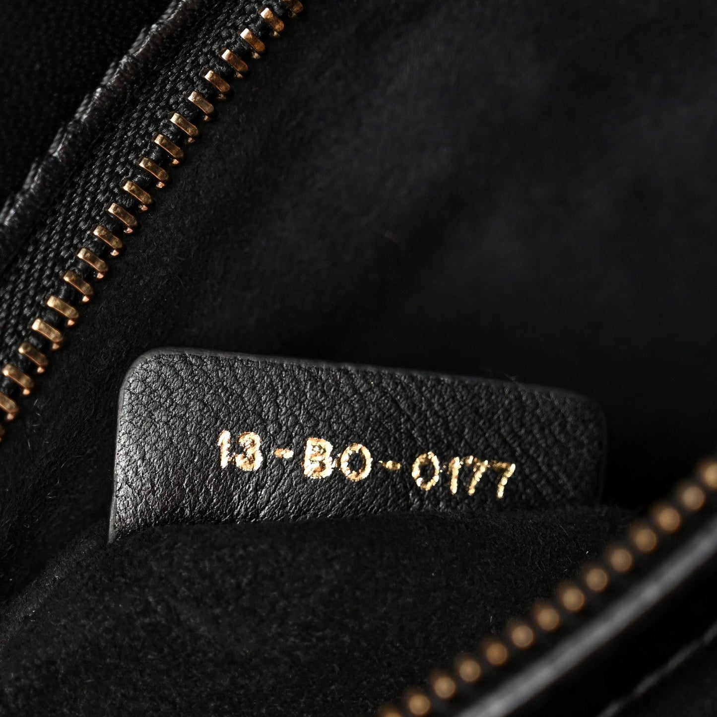 Lambskin Studded Medium Diorama Flap Bag Black