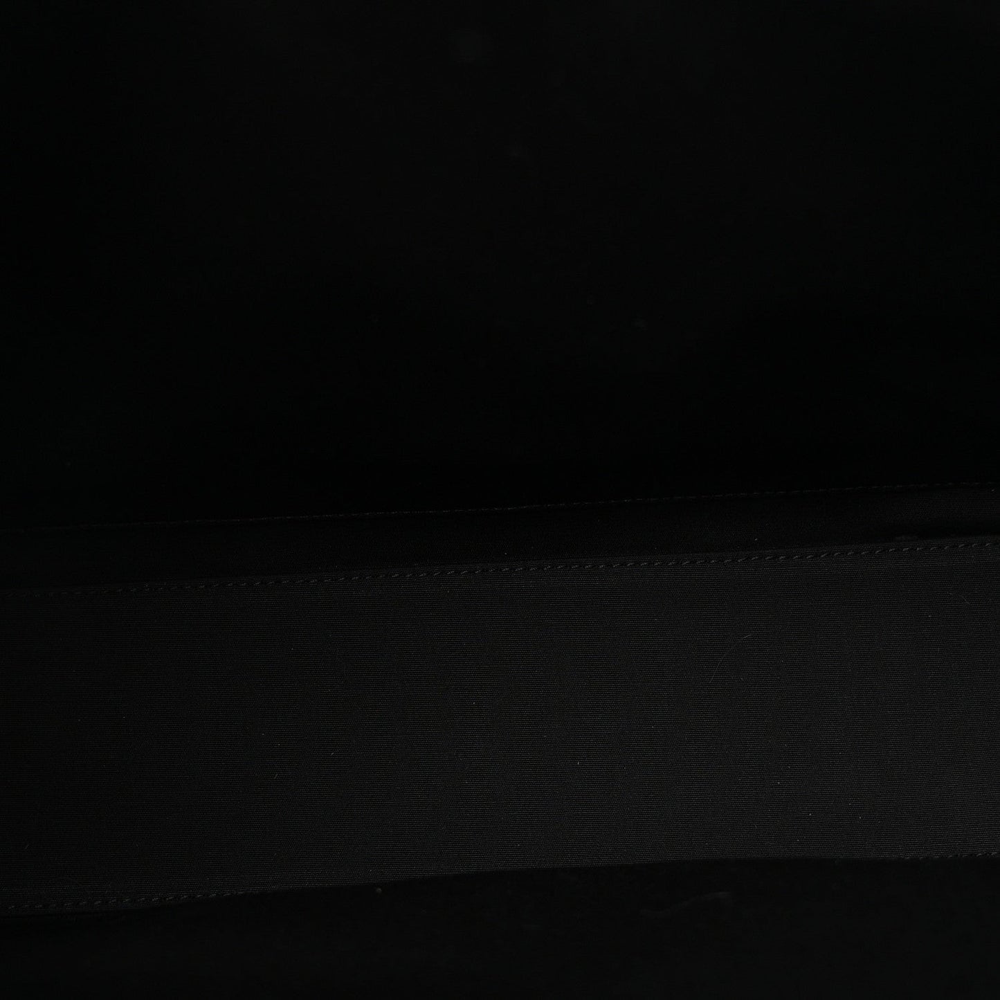 Oblique Grained Calfskin East West Tote Black