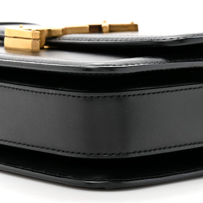 Smooth Calfskin Small Solferino Satchel Black