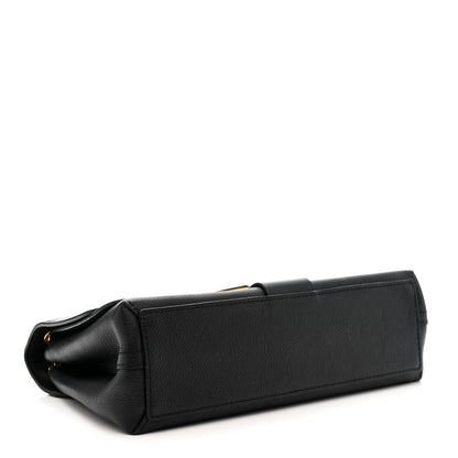 Monogram Cuir Plume Ecume Very Chain Bag Black