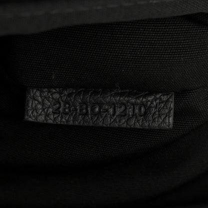Oblique Calfskin Rider Backpack Black