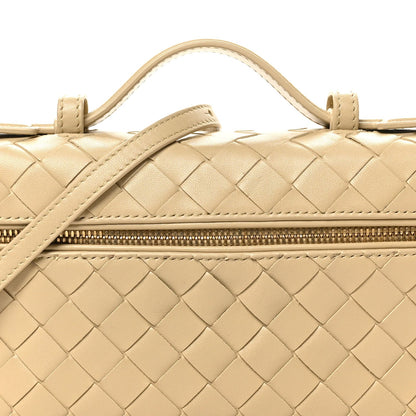 Calfskin Intrecciato Bang Bang Vanity Case Ecru