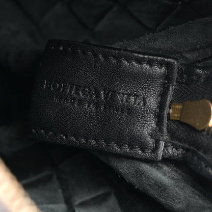 Nappa Intrecciato Mini Loop Camera Bag Black