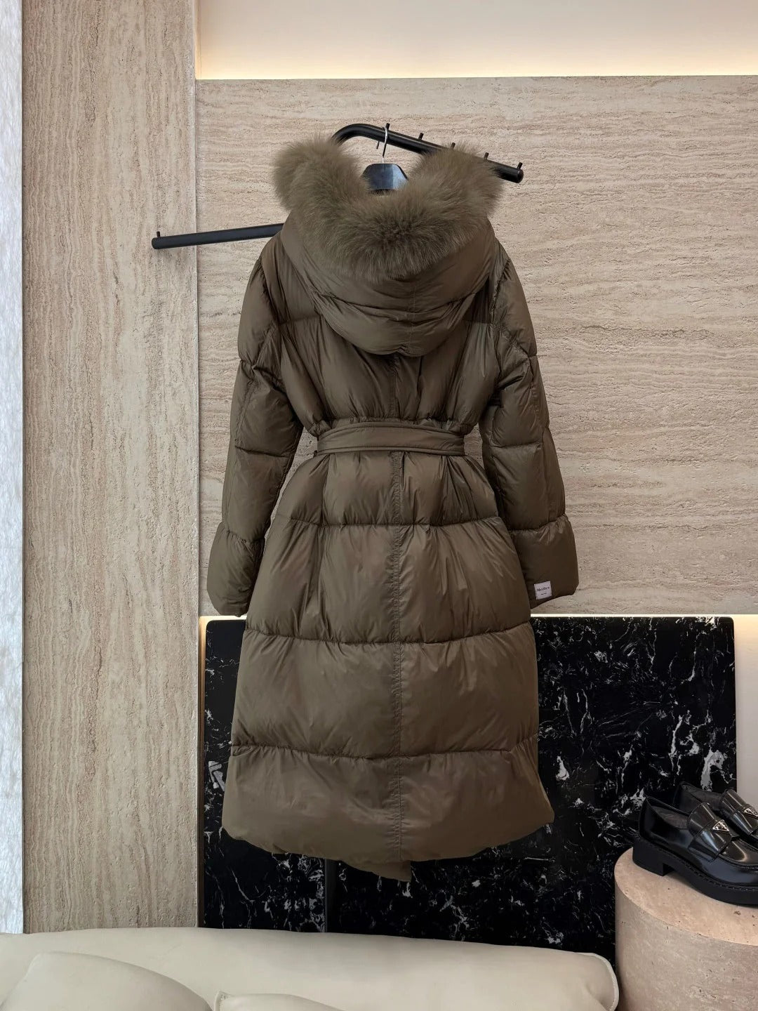 MAX MARA 25S LONG DOWN COAT 210