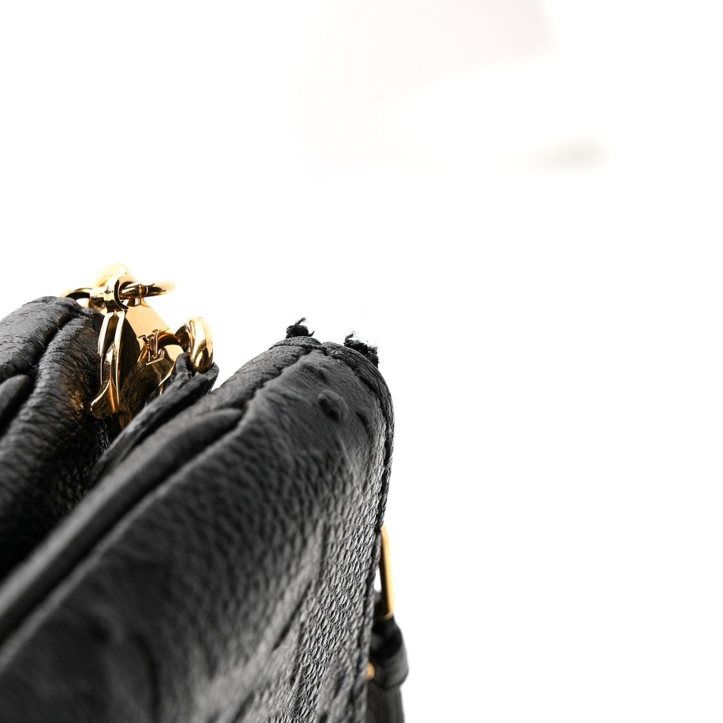 Empreinte Double Zip Pochette Black