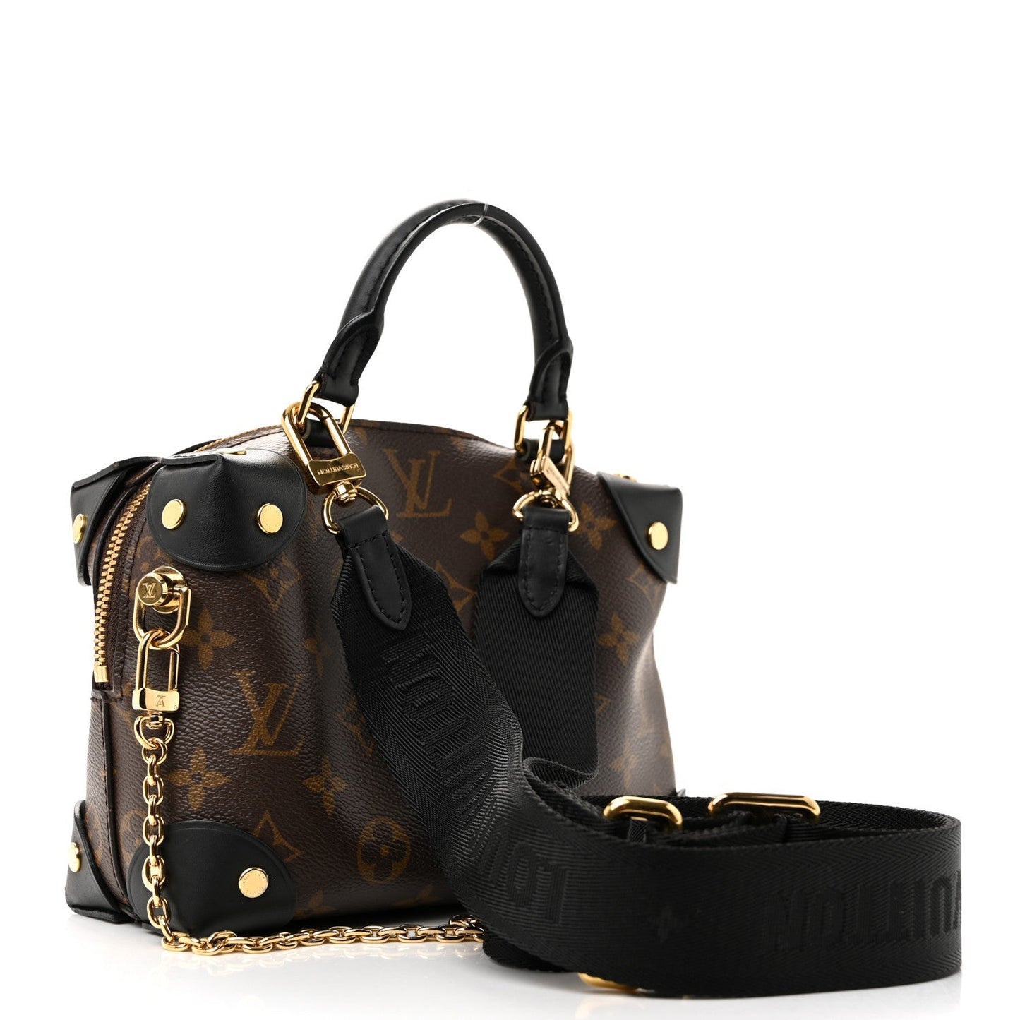 Monogram Petite Malle Souple Black