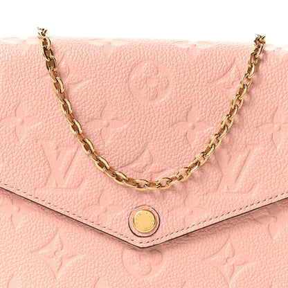 Empreinte Pochette Felicie Chain Wallet Rose Poudre