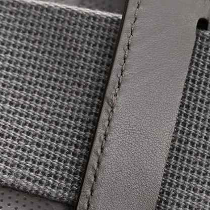 Calfskin GG Tennis Embossed Duffle Bag Grey