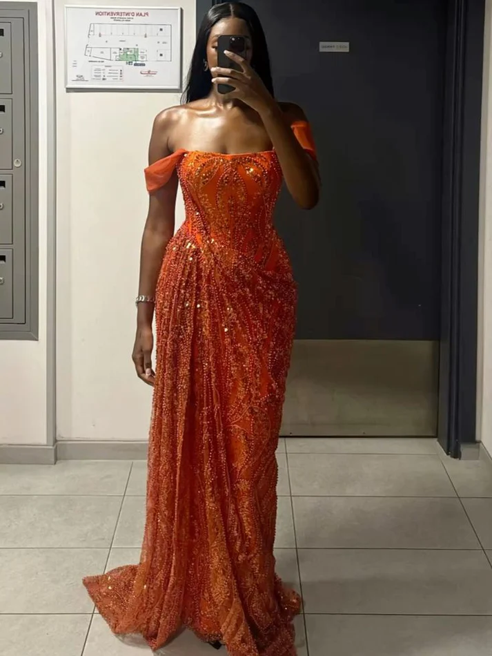 Classy A line Off The Shoulder Sequin Long Prom Dresses Formal Gown Summer Wedding Guest Dresses Wedding Guest Outfit