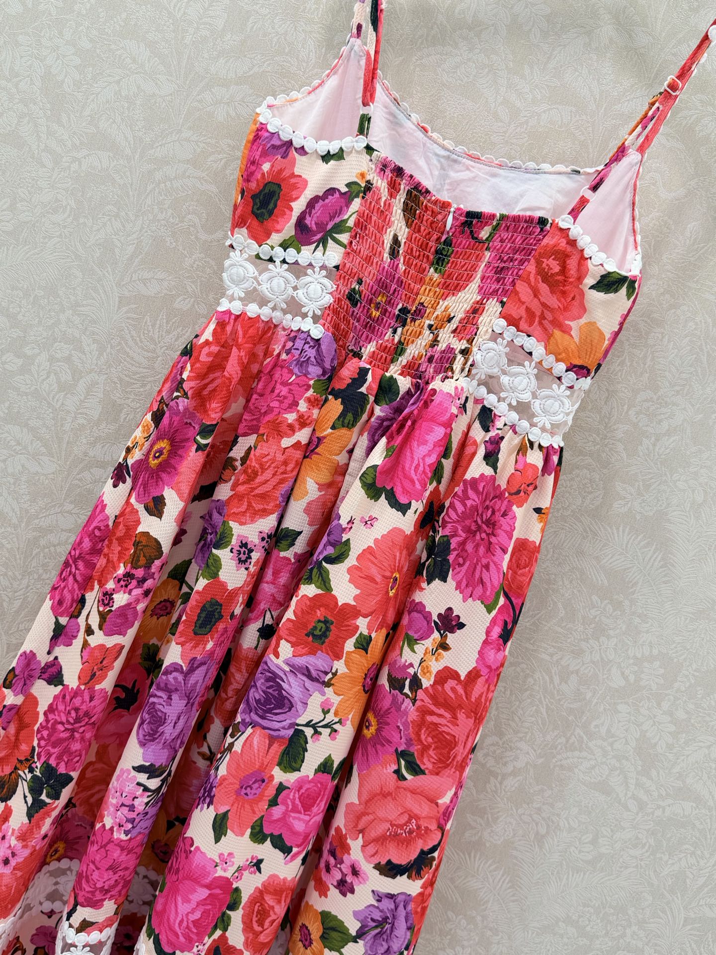 Zimmermann Stardust Mini Dress Pink Cotton 339887