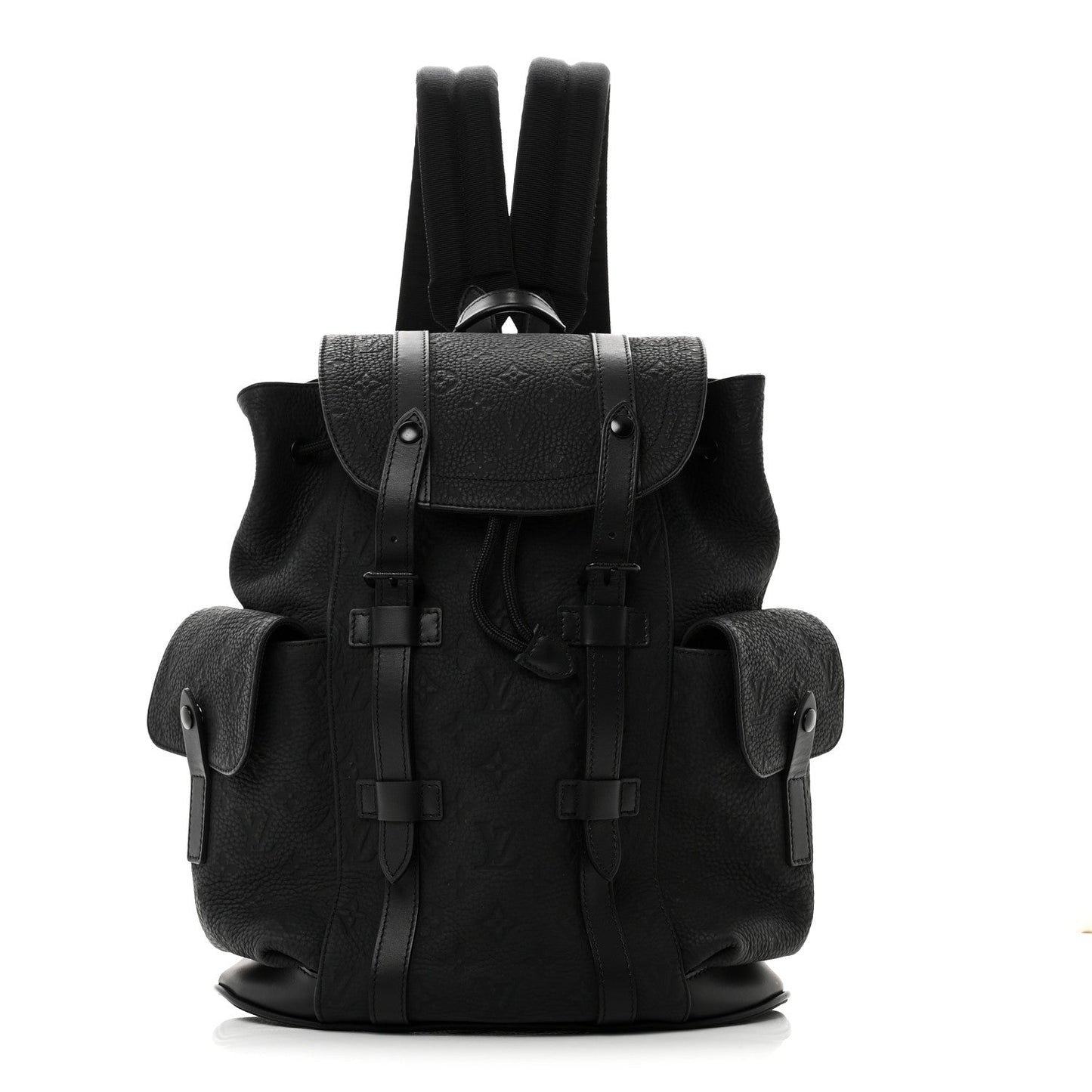 Taurillon Monogram Christopher PM Backpack Black