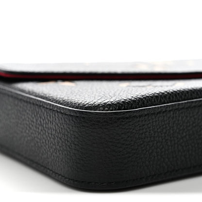 Empreinte Monogram Giant Felicie Pochette Black Beige