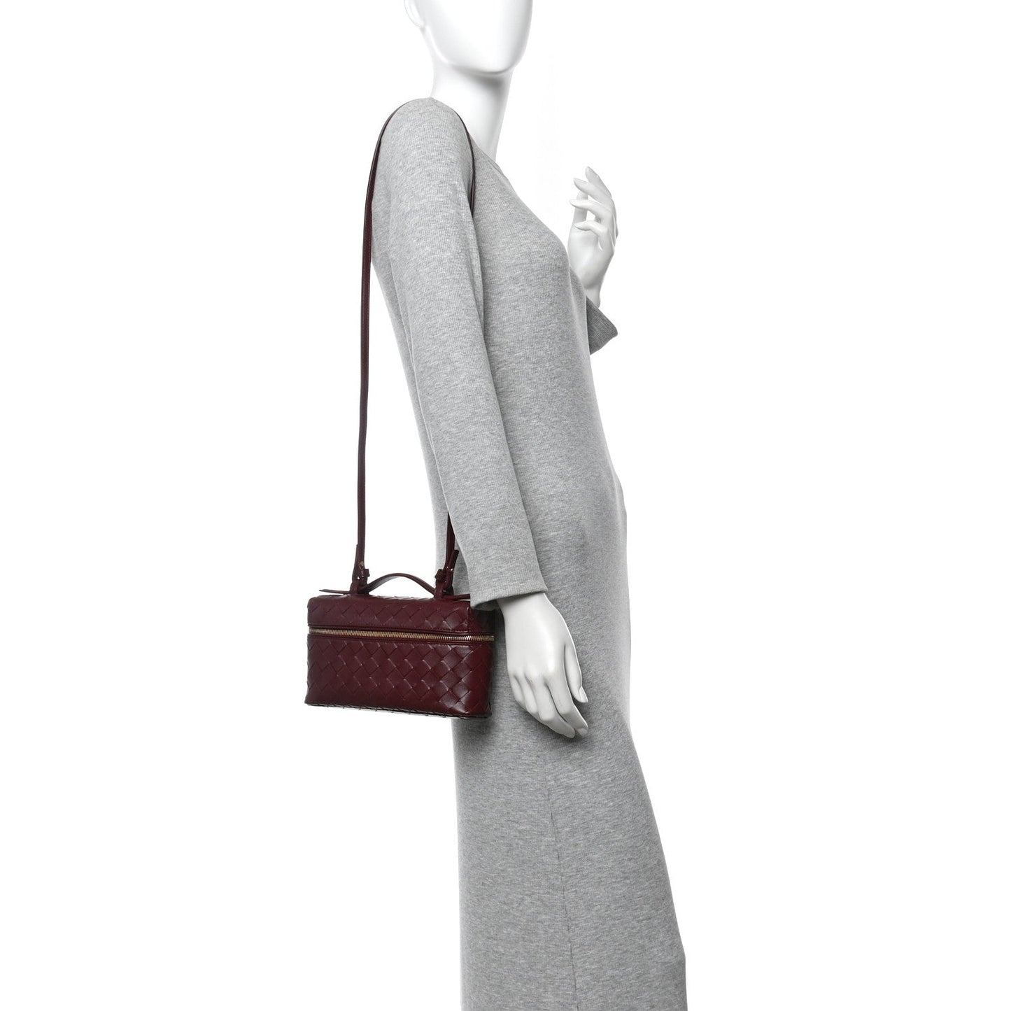 Nappa Intrecciato Bang Bang Vanity Case Barolo