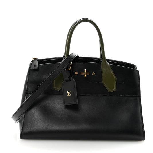 Calfskin City Steamer EW Kaki Blue Black