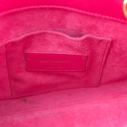 Calfskin Nano Sac De Jour Bubblegum