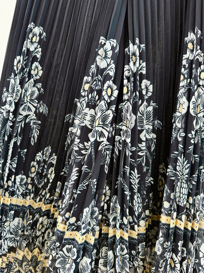 ZIMMERMANN PLEATED FLARED PANTS 270194