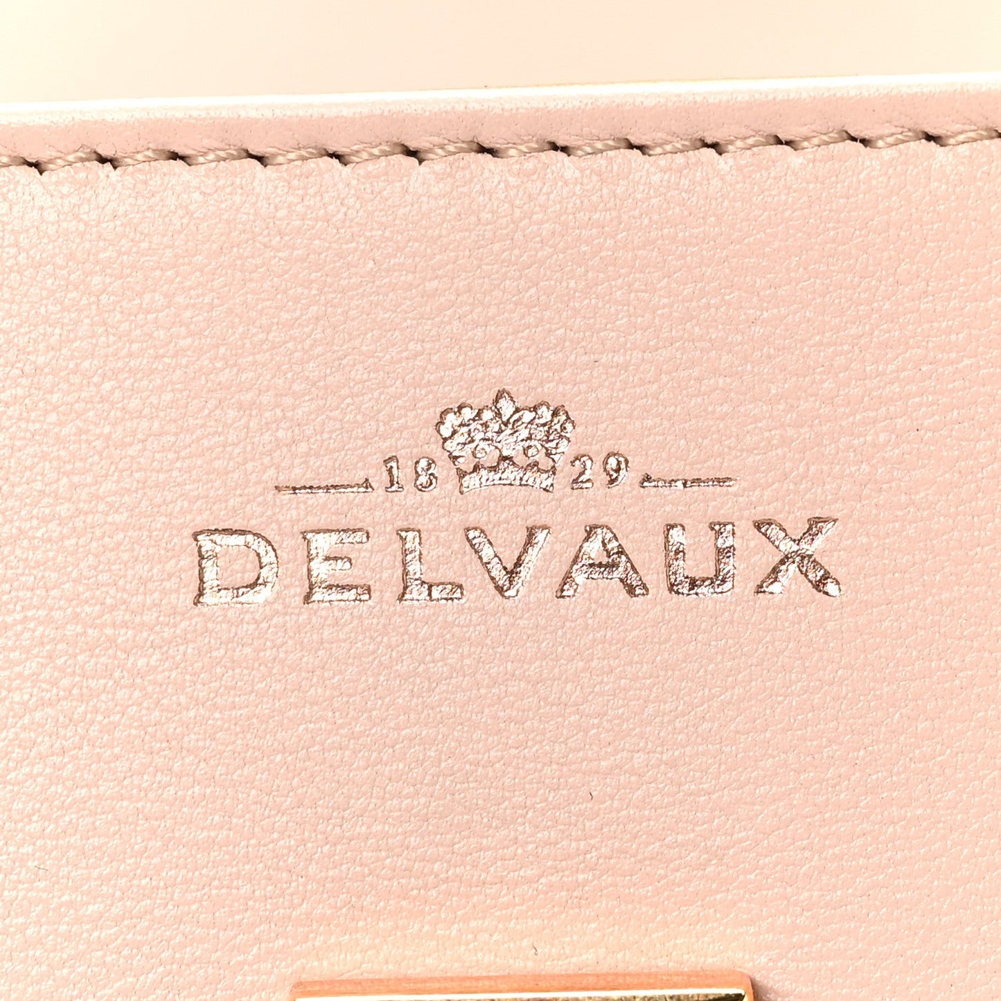 Calfskin MM Tempete Satchel Light Pink