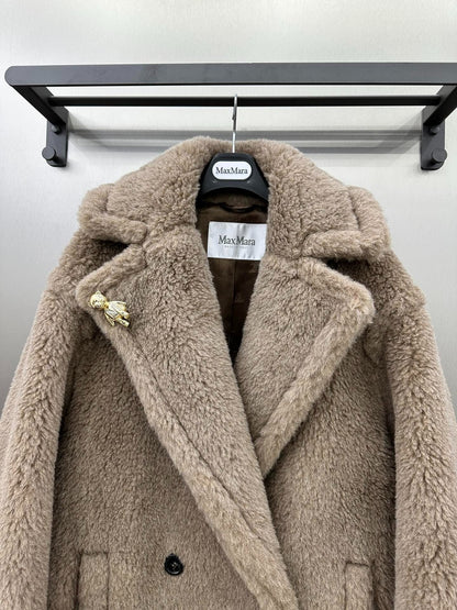 MAX MARA 25S TEDDY SHORT JACKET 070