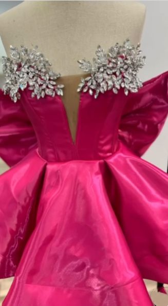 Elegant Ball Gown Strapless Black Girl Summer Birthday Dresses