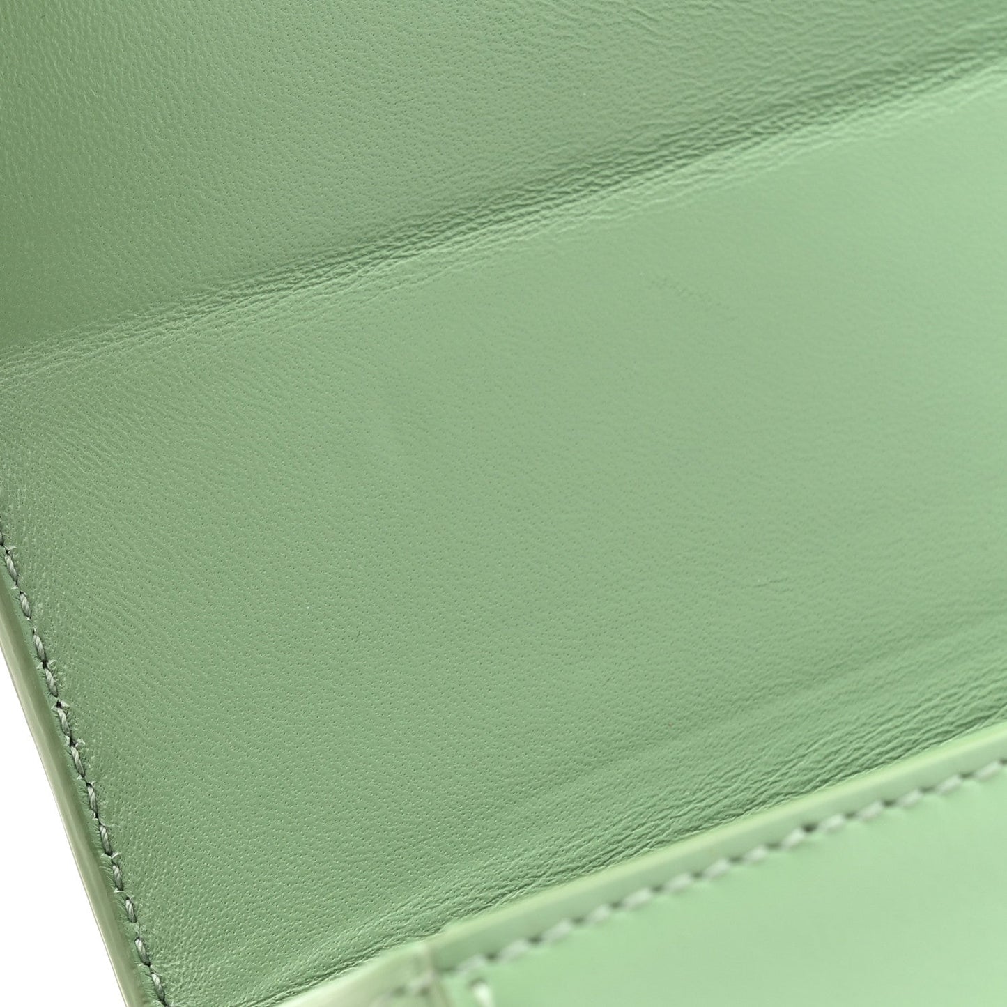 Box Calfskin 30 Montaigne Box Bag Mint Green