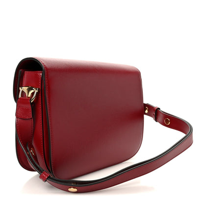 Azalea Calfskin Horsebit 1955 Shoulder Bag New Cherry Red