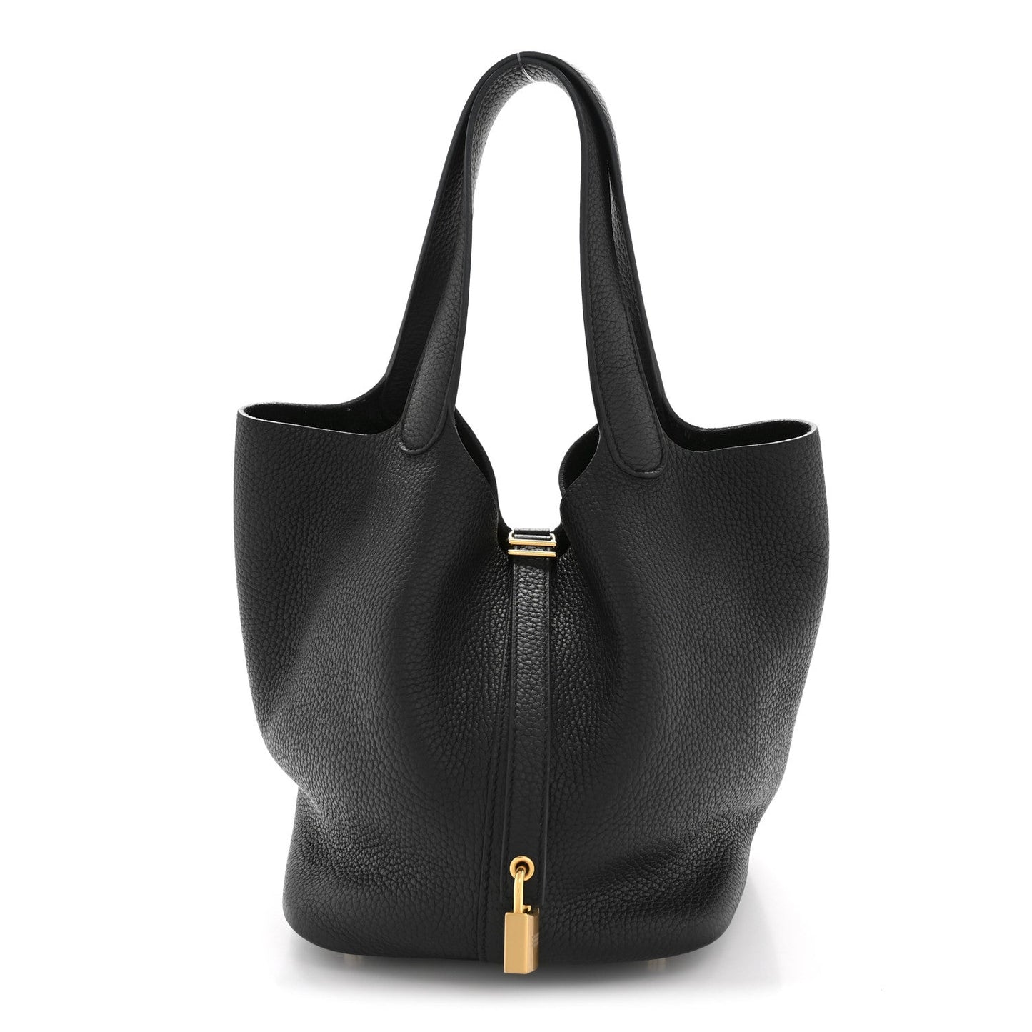 Taurillon Clemence Picotin Lock 22 MM Black