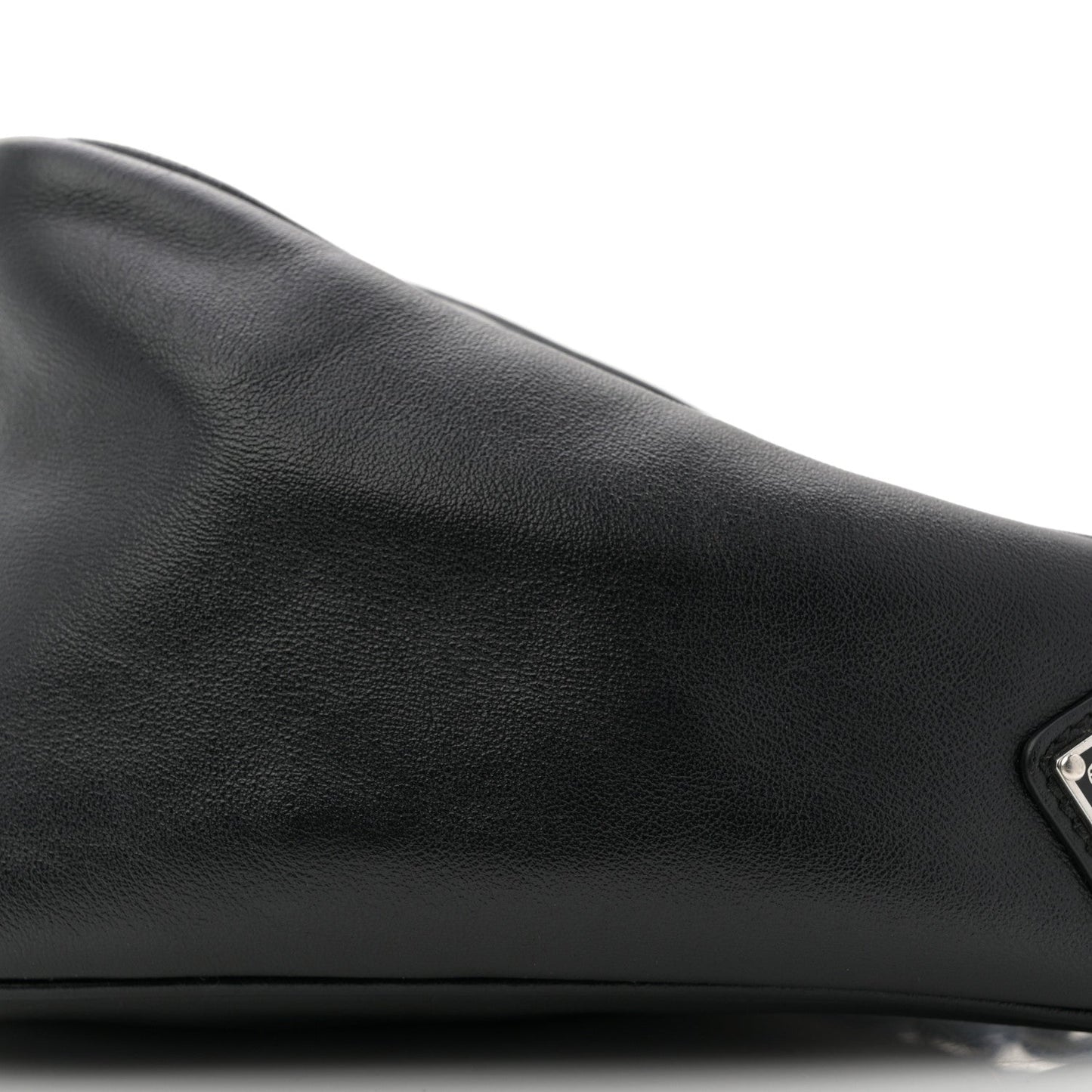 Grace Lux Triangle Shoulder Bag Black