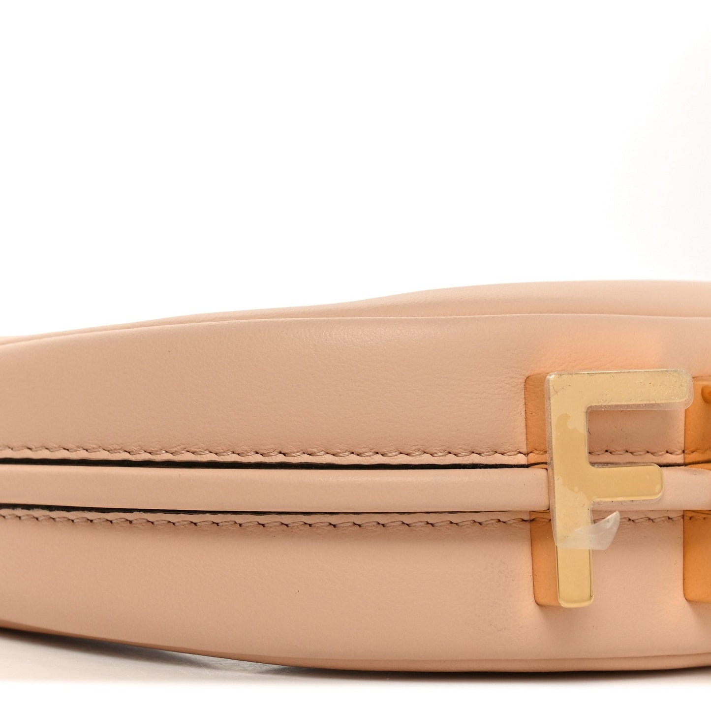 Vitello Grace Matte Nano Fendigraphy Hobo Charm Light Rose