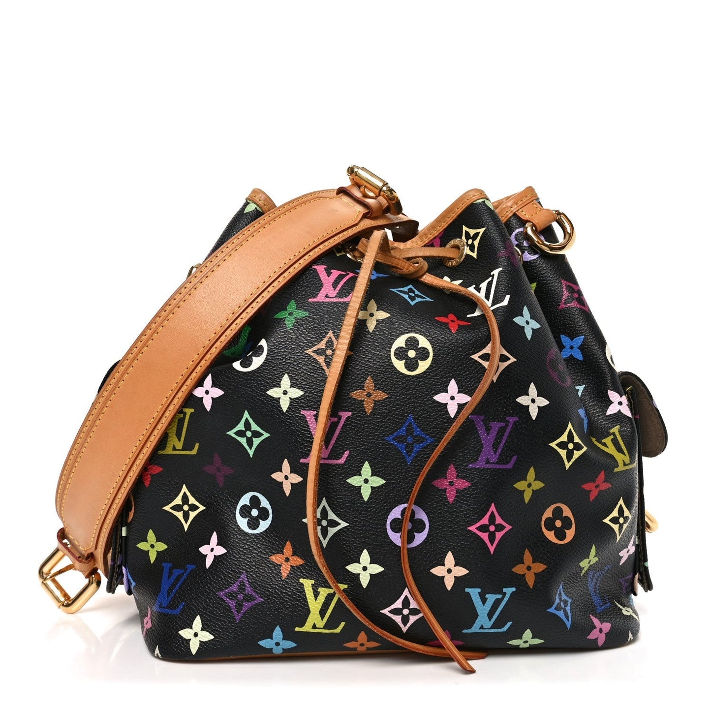 Monogram Multicolor Petit Noe Black