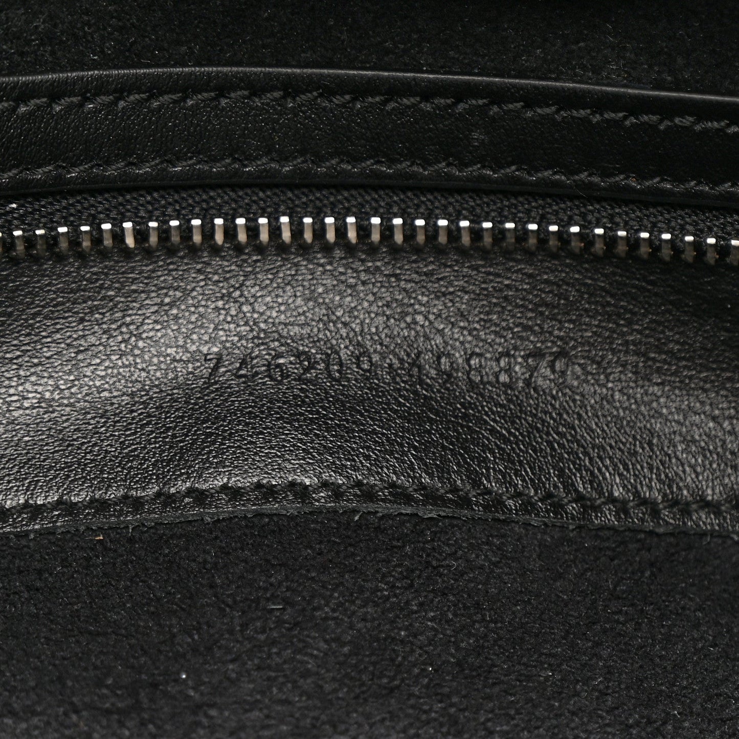 Calfskin Quilted Large Deco Tote Bag Black