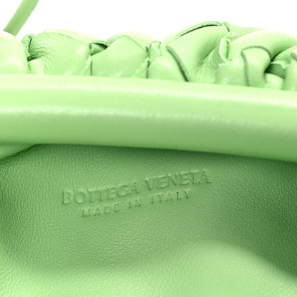 Nappa Intrecciato The Mini Pouch Pistachio