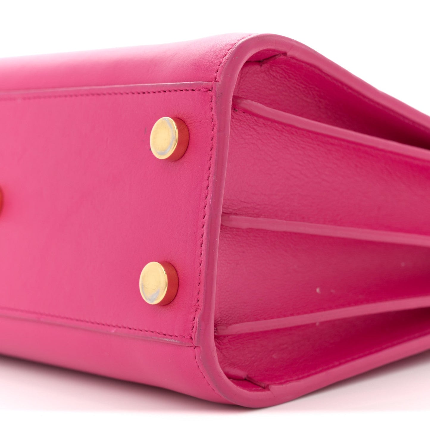 Calfskin Nano Sac De Jour Bubblegum
