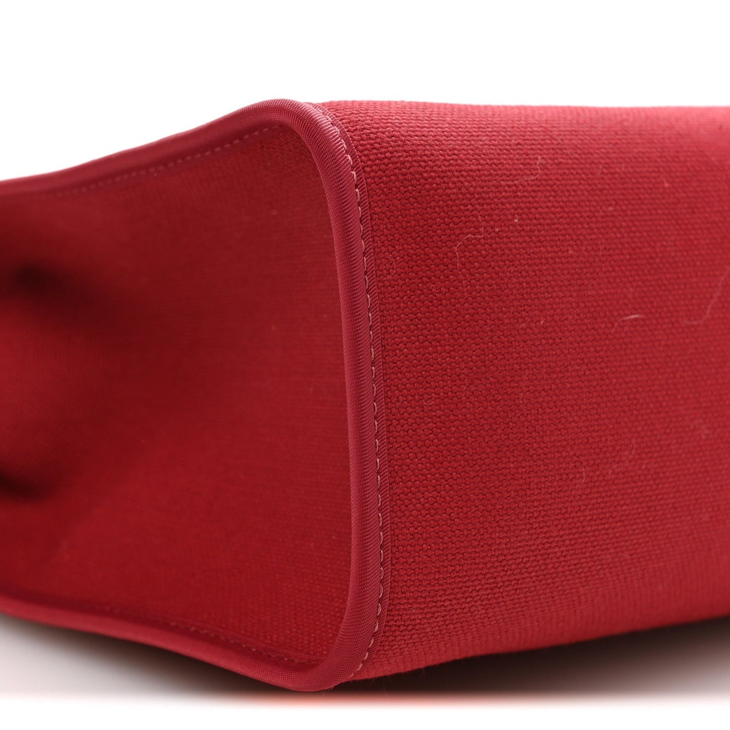 Vache Hunter Toile Herbag Zip 31 PM Rouge Grenat Natural