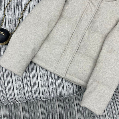 LP 25 Jacket Ivory Wool Fabric Down 308192