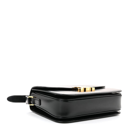 Shiny Calfskin Medium Triomphe Black
