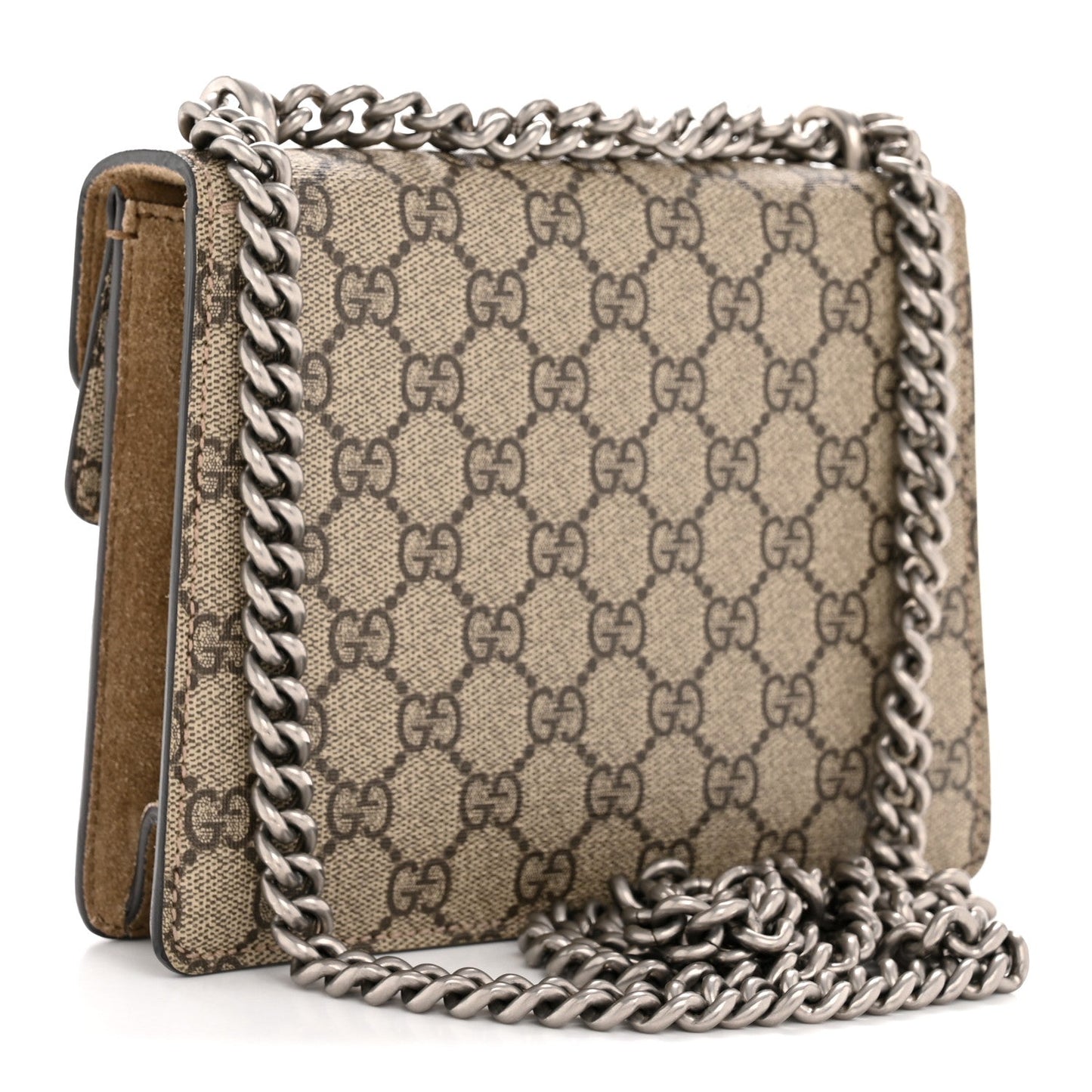 GG Supreme Monogram Mini Dionysus Shoulder Bag Taupe