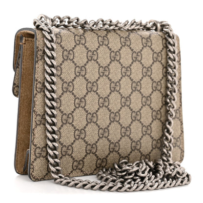 GG Supreme Monogram Mini Dionysus Shoulder Bag Taupe