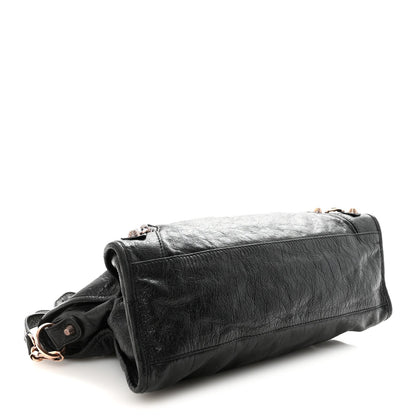 Agneau Giant 12 Gold Hardware City Black