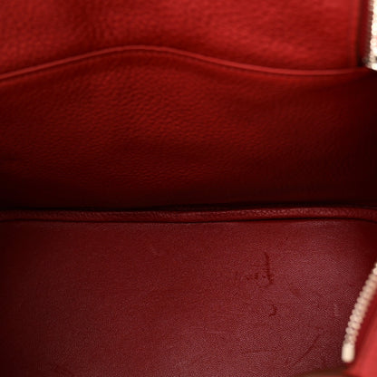 Taurillon Clemence Lindy 30 Rouge Garance