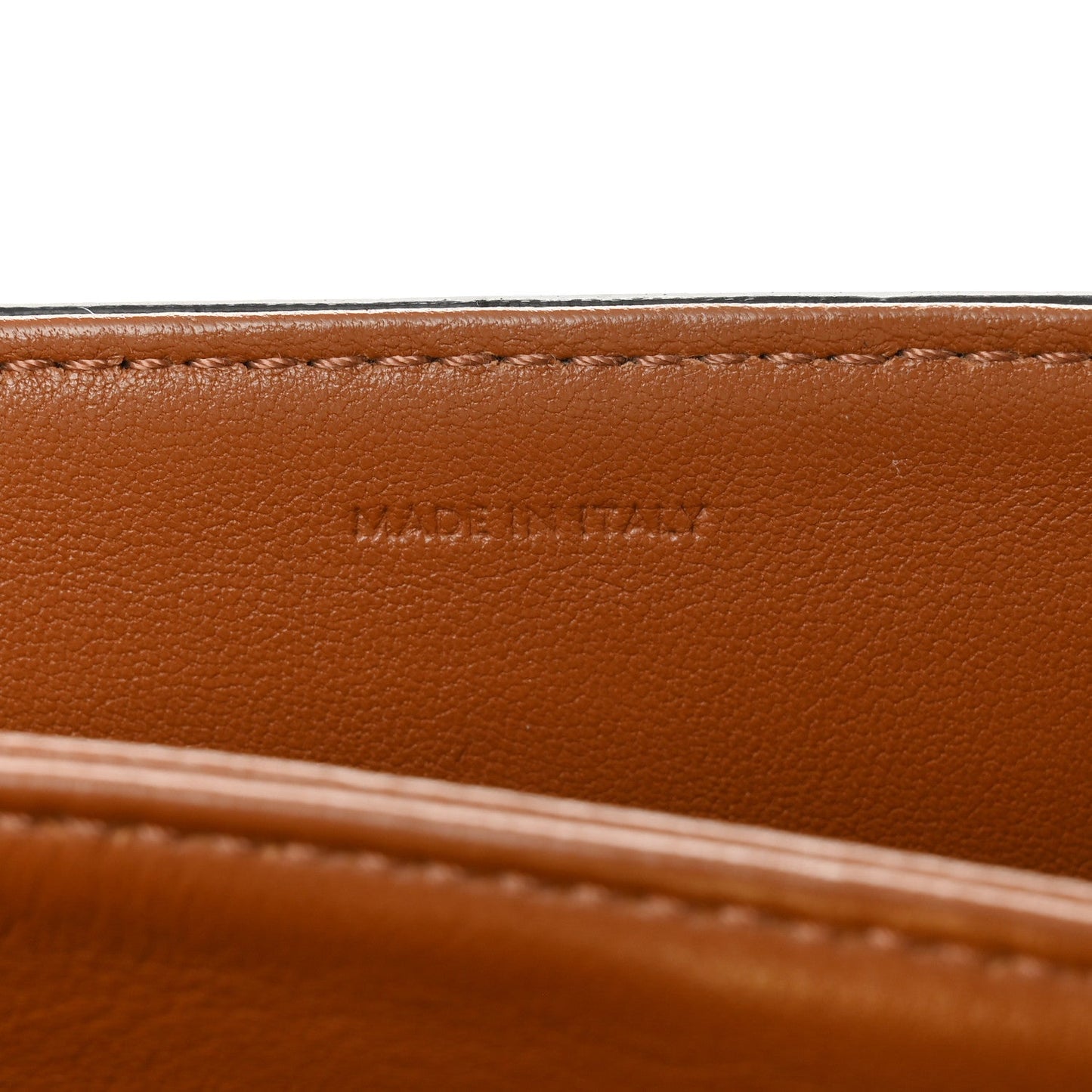 Triomphe Canvas Calfskin Medium Triomphe Bag Tan